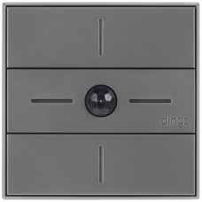 Front dingz 4 Kanal 4 Taster WLAN Bewegungsmelder Thermostat dunkelgrau