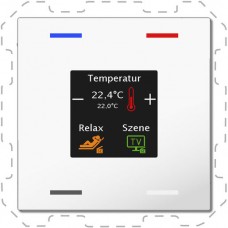 Taster Smart 60 CH 4-X mit Farbdisplay und T-/F-Sensor weiss