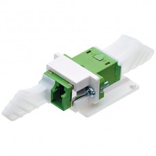 Universaladapter LC-Duplex APC grün Keramik SM C