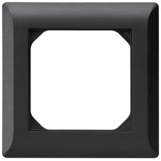 Abdeckrahmen,1x1,schwarz kallysto.line,92x92,vertikal