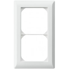 Abdeckrahmen,2x1,weiss kallysto.line,152x92,vertikal