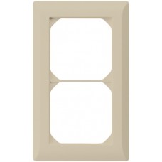 Abdeckrahmen,2x1,beige kallysto.line,152x92,vertikal