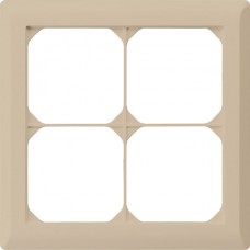 Abdeckrahmen,2x2,beige kallysto.line,152x152mm
