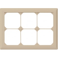Abdeckrahmen,2x3,beige kallysto.line,152x212,horizontal
