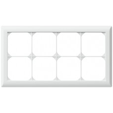 Abdeckrahmen,2x4,weiss kallysto.line,152x272,horizontal
