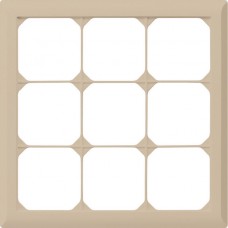 Abdeckrahmen,3x3,beige kallysto.line,212x212mm