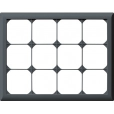 Abdeckrahmen,3x4,anthrazit kallysto.line,212x272,horizontal