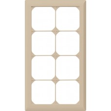Abdeckrahmen 4x2 beige kallysto.line 272x152mm vertikal