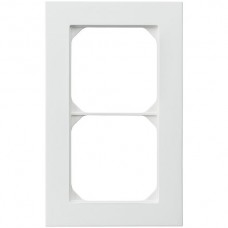 Abdeckrahmen 2x1/1x2 weiss kallysto.pro 154x94mm