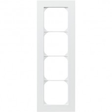 Abdeckrahmen 4x1/1x4 weiss kallysto.pro 274x94mm