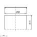 Abdeckung Unex 200 aus U48X - Länge 3m Abdeckung Unex 200 aus U48X - Länge 3m