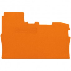 Abschluss- und Zwischenplatte 0,8mm dick, orange
