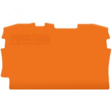 Abschluss-Zwischenplatte WAGO 0.7mm orange