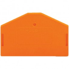 Abschlusswand Wago orange 4mm2 F 281-631