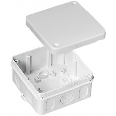 AP Abzweigdose,Ensto-ABB,AP 9 leer,75x75x38, IP65, weiss