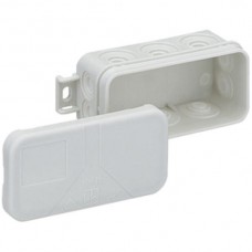 Abzweigdose Mini 25 leer hellgrau 89×43×37mm