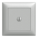 UP-Blindabdeckung EDIZIOdue 88x88 Zentrumsschraube,mit Befestigungstraverse
