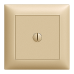 UP-Blindabdeckung EDIZIOdue 88x88 Zentrumsschraube,mit Befestigungstraverse