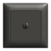 UP-Blindabdeckung EDIZIOdue 88x88 Zentrumsschraube,mit Befestigungstraverse