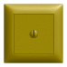 UP-Blindabdeckung EDIZIOdue 88x88 Zentrumsschraube,mit Befestigungstraverse