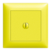 UP-Blindabdeckung EDIZIOdue 88x88 Zentrumsschraube,mit Befestigungstraverse