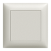 UP-Frontset EDIZIOdue weiss 88×88mm für Blindabdeckung