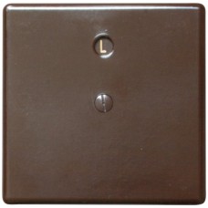Schraubdeckel Ammer 115x115mm braun