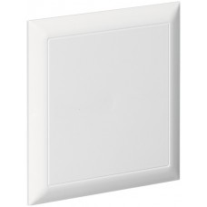 Steckdeckel,CRALLO-RED-BOX, weiss EDIZIOdue,Typ D,130x130x7mm