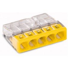 Steckklemme Wago 5L 0,5-2,5mm² 24A Dosenklemme COMPACT 450V - 100 Stück