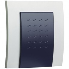 Aufputz-Gong 665 w/bl 8-12V weiss/blau