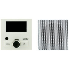 UP-Radio WHD DR 60 Feller Edizio mit Display DAB+/UKW mit UP-Lautsprecher KEL 60-8