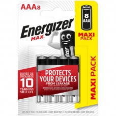 Batterie Alkali Energizer Max AAA LR03 1,5V 8er Blister