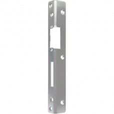 Winkel-Schliessblech Inox DIN links 250x25/32x3mm