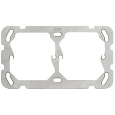Befestigungsplatte 1x2 Hager 77x137mm horizontal