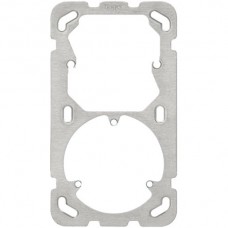 Befestigungsplatte 2x1 Hager 137x77mm für 1x52mm/3xT13