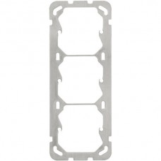 Befestigungsplatte 3x1 Hager 197x77mm für kallysto/basico