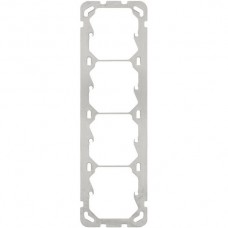 Befestigungsplatte 4x1 Hager 257x77mm für kallysto/basico