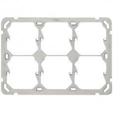 Befestigungsplatte 2x3 Hager 137x197mm horizontal