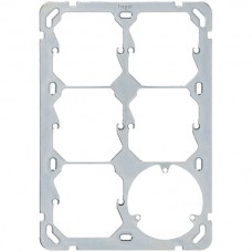 Befestigungsplatte 3x2 Hager 197x137mm für 5x52+1x3xT13