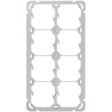 Befestigungsplatte 4x2 Hager 257x137mm für kallysto/basico