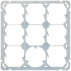 Befestigungsplatte Hager Gr.3x3 197x197mm 7x52 + 3xT13 + 52mm Stahl