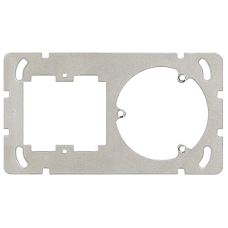 Befestigungsplatte,1x2,Feller 77x137mm,horizontal,für 1185