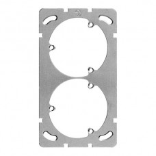 Befestigungsplatte,2x1,Feller 137x77mm,für 2x(3xT13/23) distanz 60mm