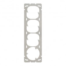 UP-Befestigungsplatte Feller 1x4 52 + 52 + 52 + 3xT13 Senkrecht