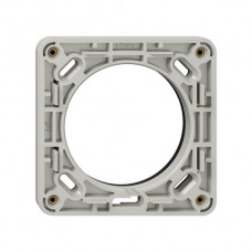NUP-Montagerahmen NEVO, 1×1 mit Moosgummidichtung 87×87mm, hellgrau