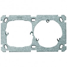Befestigungsplatte 1x2 ABB 77x137mm horizontal für Sidus/Classic