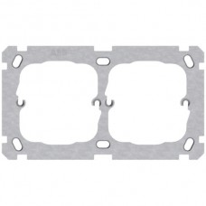 Befestigungsplatte 1x2 ABB 77x137mm horiz für Sidus/Classic