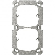 Befestigungsplatte 2x1 ABB 137x77mm für Sidus/Classic