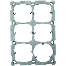 Befestigungsplatte 3x2 ABB 197x137mm für 5x52mm/3xT13