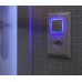 AP-Leuchtdrucktaster EDIZIOdue colore  A-R/1P, Seitenlinse mit LED Gelb/Weiss/Grün/Rot/Blau Orientierungslampe FX39